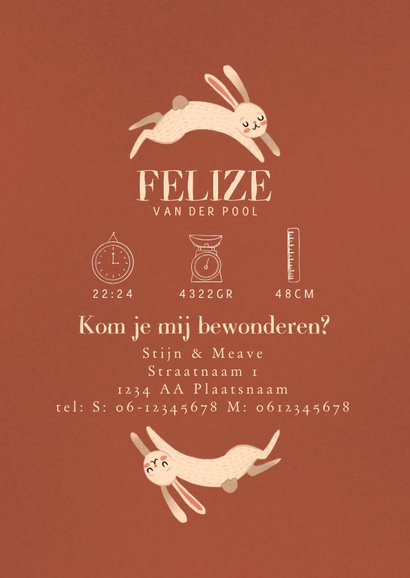Geboortekaart mystiek 3