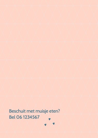 Geboortekaart Silhouet zus kar 2