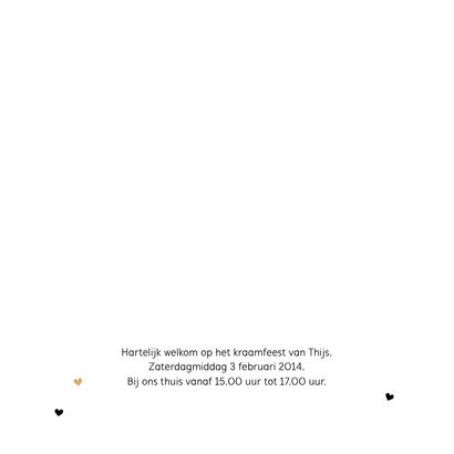 Geboortekaartje bakfiets broer en broertje silhouet  2