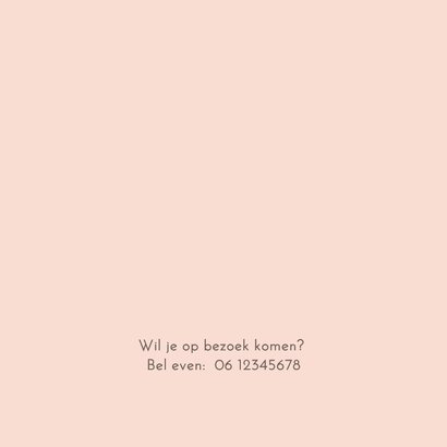 Geboortekaartje bakfiets met kinderen 2