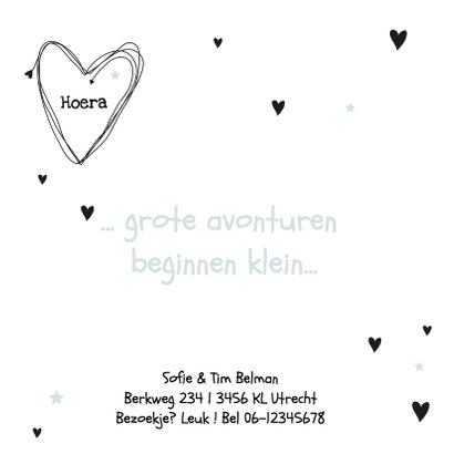Geboortekaartje Hart Lars 2