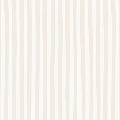 Geboortekaartje lief beertje met strikje beige Achterkant