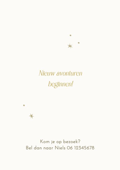 Geboortekaartje luchtballon met wolken en olifant en giraf 2