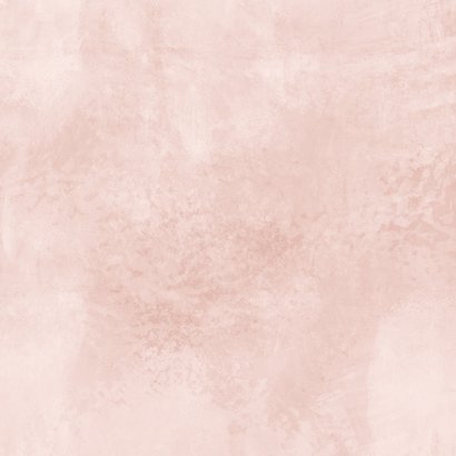 Geboortekaartje meisje roze met lief olifantje Achterkant