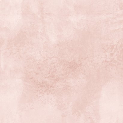 Geboortekaartje meisje roze met lief olifantje Achterkant