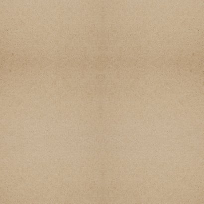 Geboortekaartje panterprint kraftlook Achterkant