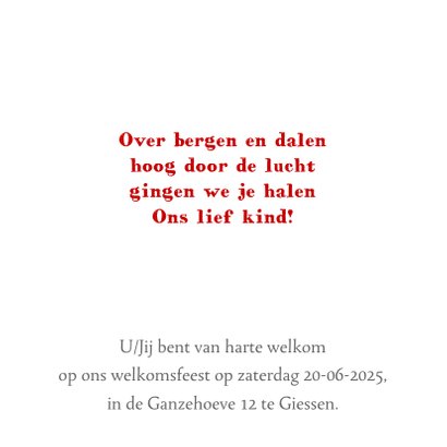 Geboortekaartje Sam 2