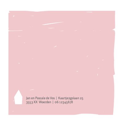 Geboortekaartje Veertje zo mooi 2