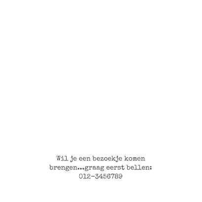 Geboortekaartje volkswagen busjes kraft 2