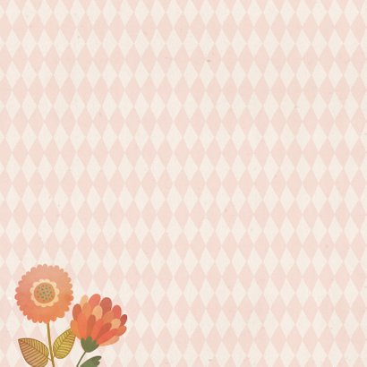 Geburtskarte kleine Eule rosa 2