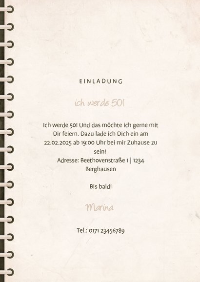 Geburtstagseinladung Fotobuch Kleine Madchen Kaartje2go