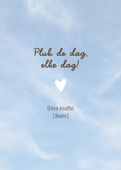 Gedichtenkaart Lief het leven 3