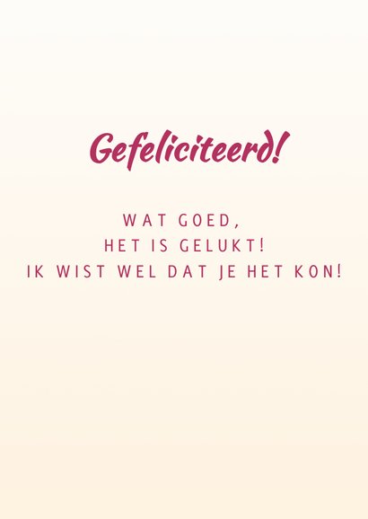 Gefeliciteerd - Bliss to Shine 3