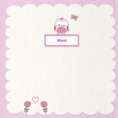 gefeliciteerd geboorte meisje uiltje tak 2