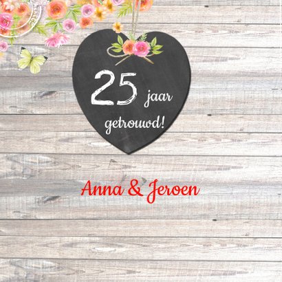 Gefeliciteerd jubileum lijst 2