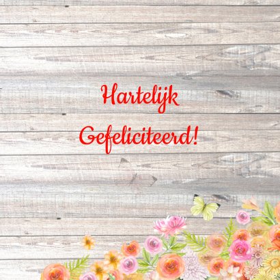 Gefeliciteerd jubileum lijst 3