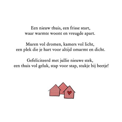 Gefeliciteerd met je nieuwe woning 3