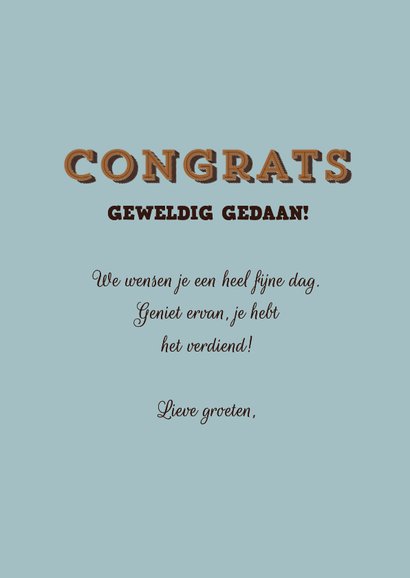 Gefeliciteerd met je PhD kaart - Coffeelover 3