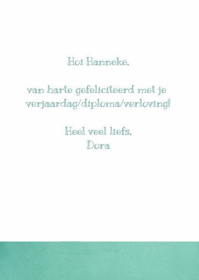 Gefeliciteerd - met puppy 3