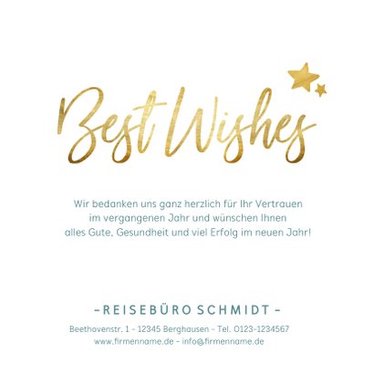 Geschäftliche Neujahrskarte mit 2022 Weltkugel 3