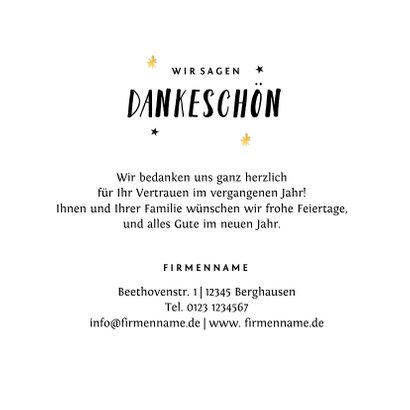 Geschäftliche Weihnachtskarte mit 8 Fotos 3