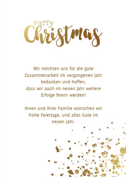 Geschäftliche Weihnachtskarte mit Fotos auf Holz 3