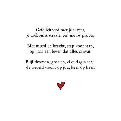 Geslaagd! Dat moet iedereen weten 3