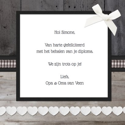 Geslaagd Hout Stijlvol strikje 3