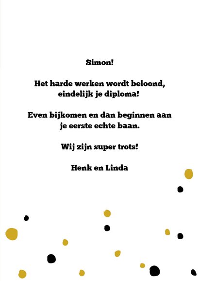 Geslaagd, in the pocket 3