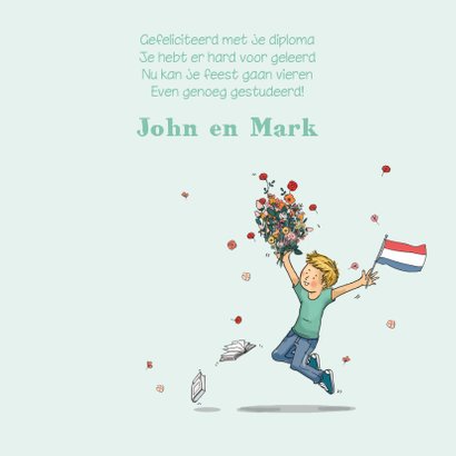 Geslaagd jongen op hippe fiets 3