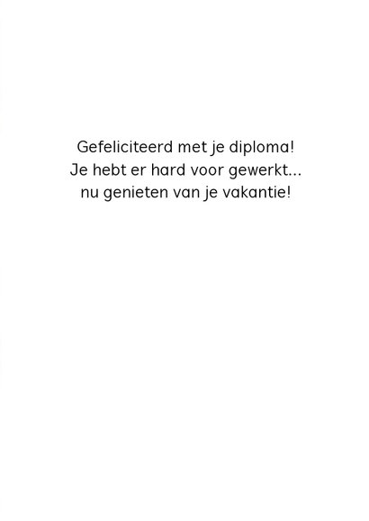 Geslaagd kaart citroen 3