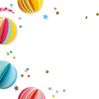 Geslaagd kaart confetti en feestversiering 2
