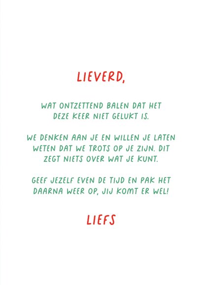Geslaagd kaart gezakt sterkte niet leuk gouache verf 3