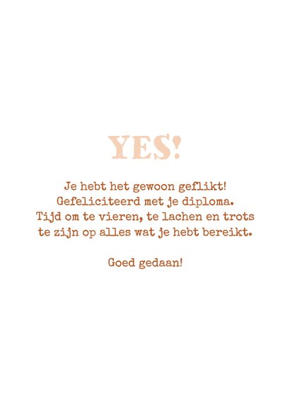 Geslaagd kaart school proost luiaard chillen 3