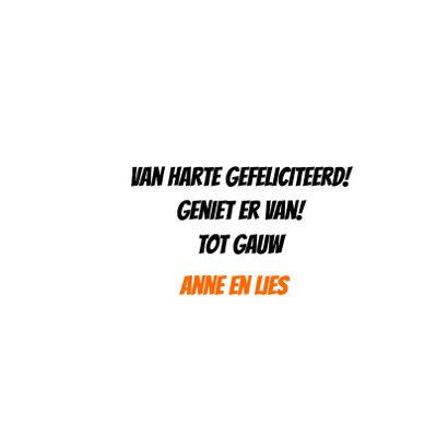 Geslaagd Knalgeel Oranje - BK 3