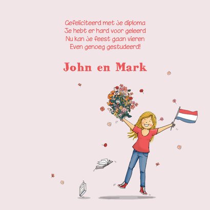 Geslaagd meisje op hippe fiets  3