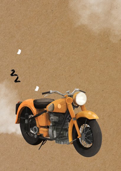 Geslaagd motorrijbewijs motor stoer you did it kraft 2