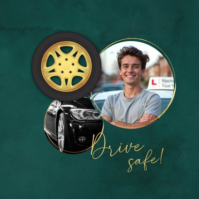 Geslaagd rijbewijs gefeliciteerd autowiel auto in the pocket 2