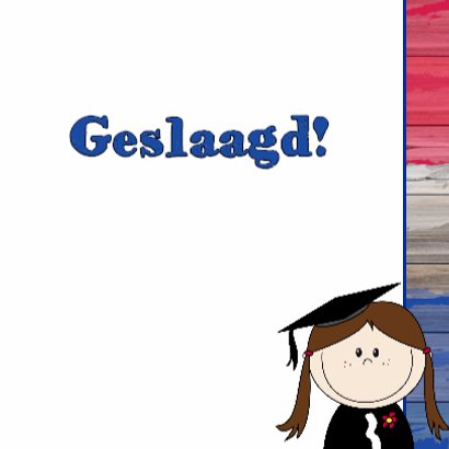 Geslaagd school stoere meiden 3