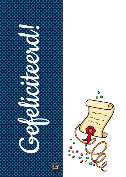Geslaagd - You did it! 2