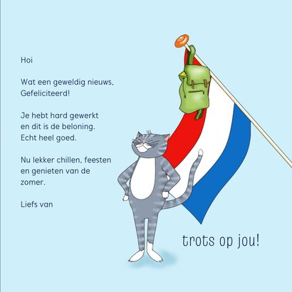 Geslaagdkaartje soms zag je het niet meer zitten... 3