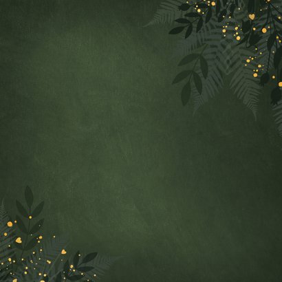 Getuige kaart wil je mijn getuige zijn? botanisch Achterkant