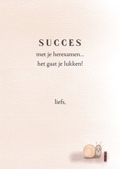Gezakt kaart slak 3
