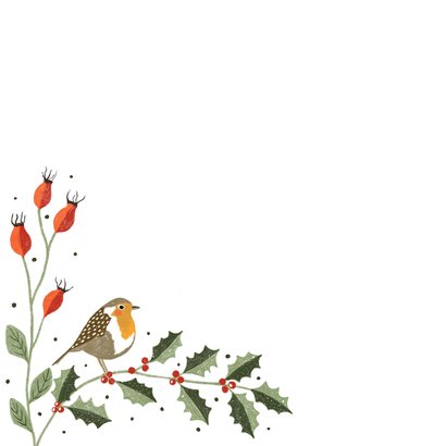 Gezellige kerstsfeer kerstkaart 2