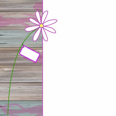 Giraffe met een grote bos bloemen 2
