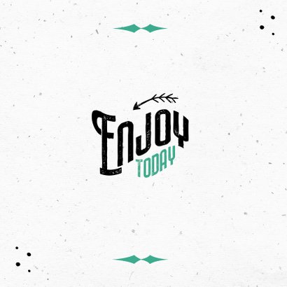 Glückwunschkarte Geburtstag Cheers typografie 2