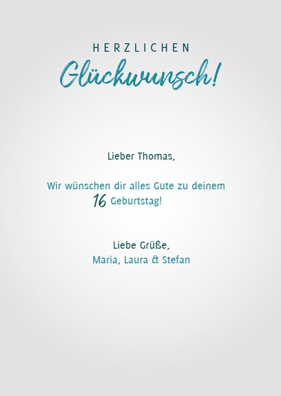 Glückwunschkarte zum Geburtstag Katze im Karton 3