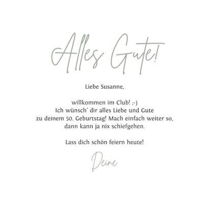 Glückwunschkarte zum Geburtstag mit Blumenbouquet 3