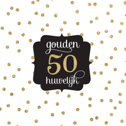 Gouden huwelijk jubileum 2