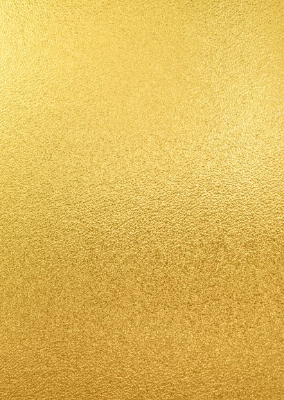 Gouden kerstkaart Ho Ho Ho met foto Achterkant